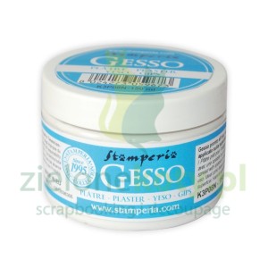 Gesso Stamperia Pasta Gesso nowa biała 150 ml