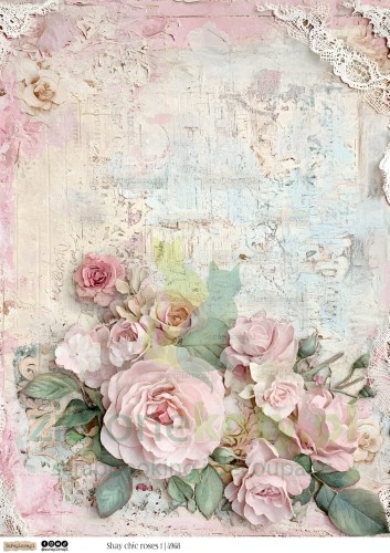 papier ryżowy shabby-chic-roses.webp