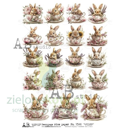 papier-decoupage-ryzowy-zajączki wielkanocne w filiżankach.jpg