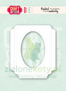 Wykrojnik Craft&you Mini Photo Frame by Magda mini ramka foto 7cm