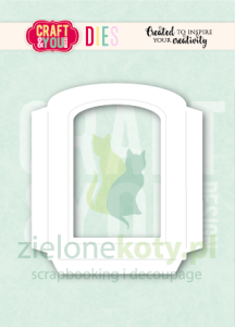 Wykrojnik Craft&you Mini Photo Frame 2 by Magda mini ramka foto 7cm 