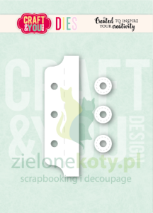 Wykrojnik Craft&you Journal Mechanism by Bea kartka segregatora