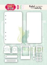 Wykrojnik Craft&you Journal Base by Bea kartka baza journal'a