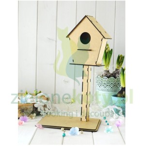 HDF Baza Kreatywna Pracownia Domek dla ptaków 38cm x