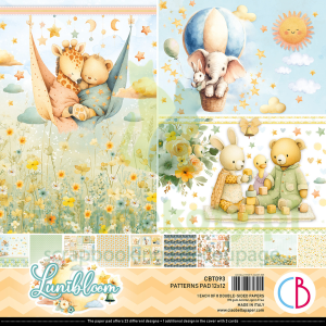 Zestaw papierów do scrapbookingu 30x30 Ciao Bella Lunibloom