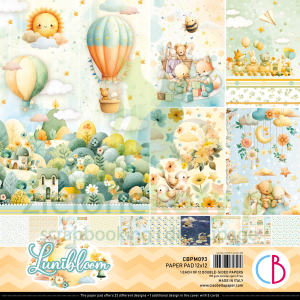 Zestaw papierów do scrapbookingu 30x30 Ciao Bella Lunibloom 