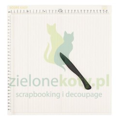 Tablica do bigowania Vaessen Creative Score Easy  30x30 cm Offwhite kremowa