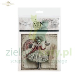 Papier ryżowy ITD Collection 15x15cm 6szt maskarada