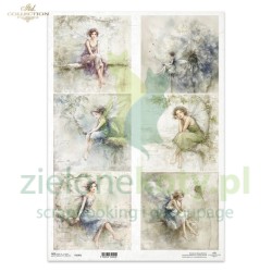Papier ryżowy ITD Collection A3 wróżki