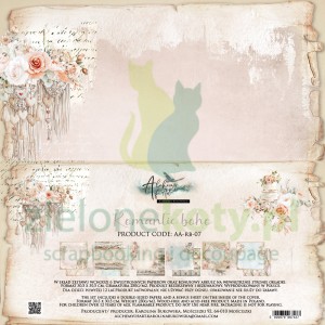 Zestaw papierów do scrapbookingu 30x30 Alchemy Of Art Romantic Boho