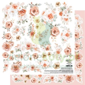 Papier 30x30 Alchemy Of Art Romantic Boho  dodatki do wycinania 