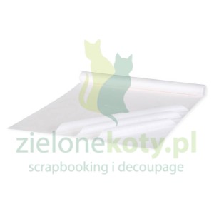 Papier bibuła gładka Collage Paper 10 arkuszy / 38x50cm bibułka biała