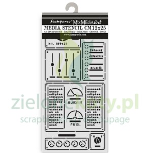Szablon maska Stamperia 3D 12x25cm Stamperia  A new beginning panel