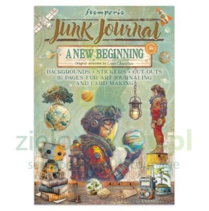 Zestaw papierów do scrapbookingu i dodatków Junk Journal Stamperia A new beginning
