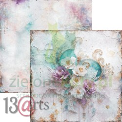 Papier do scrapbookingu 30x30 13arts Tales of the Sand 03 Heart of the Sands