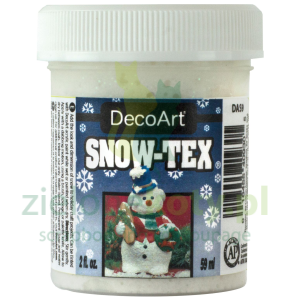 Pasta strukturalna DecoArt Snow-Tex śnieg 59ml