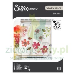 Stempel Sizzix Stamps Wild Blooms kwiaty