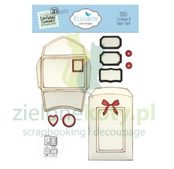 Wykrojnik Elizabeth Everyday Elements Envelopes and paper Sack koperta torebka papierowa
