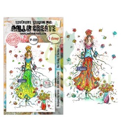 Stempel akrylowy AALL & Create Her Body, A Garden kobieta