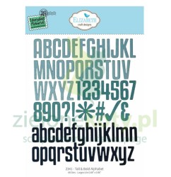 Wykrojnik Elizabeth Everyday Memories Tall and Bold Alphabet alfabet