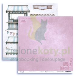 Papier do scrapbookingu 30x30 UHK Gallery Sweet Celebration Peony Rose
