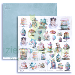 Papier do scrapbookingu 30x30 UHK Gallery Sweet Celebration Party Icons