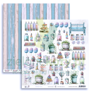 Papier do scrapbookingu 30x30 UHK Gallery Sweet Celebration Sweet Mix