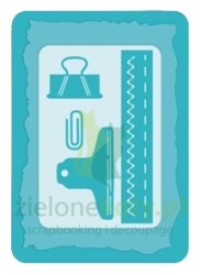 Wykrojnik TEXT(ures) Beneath the Brambles Clipboard Coverings kartki klamra