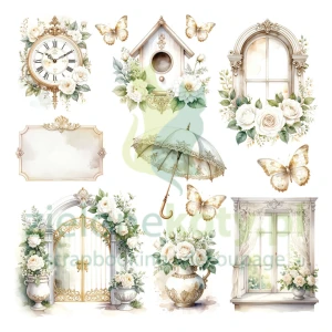Papier do scrapbookingu 20x20 ScrapAndMe Simple Story 4 okładka 
