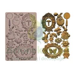 Forma foremka silikonowa Prima Sweet Spring ramka zając