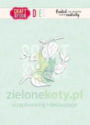 Wykrojnik Craft&You Design Twigs by Gosia gałazki listki