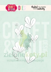 Wykrojnik Craft&You Design Leaves by Gosia listki 