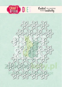 Wykrojnik Craft&You Design Flower Background tło kwiatowe