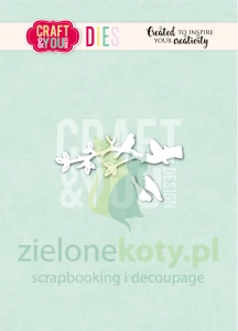 Wykrojnik Craft&You DesignBirds on a branch ptaszki na gałęzi