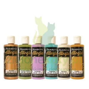 Farby akrylowe Stamperia Allegro Gardens of Time 60ml / 6szt