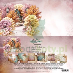 Zestaw papierów do scrapbookingu 30x30 Alchemy Of Art Lovely Autumn