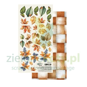 Papier do scrapbookingu 15x30 Alchemy Of Art dodatki do wycinania Lovely Autumn