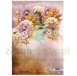 Papier ryżowy Alchemy Of Art A4 Lovely Autumn jesień