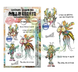 Stempel akrylowy AALL & Create Buzz-ing By komary