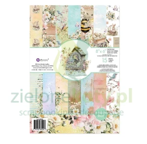 Zestaw papierów do scrapbookingu 15x20 Prima Marketing Among The Wildflowers