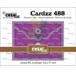 Wykrojnik Crealies Cardzz ATC Envelope Horizontal koperta na ATC pozioma