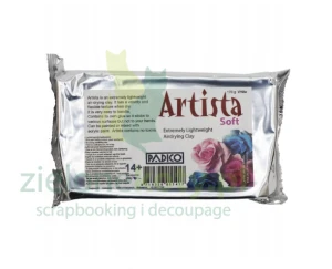 Masa do foremek Padico Artista Soft Extremly Lightweight Superlekka biała 170 g