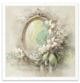 Papier ryżowy decoupage ramki z kwiatami 2.jpg