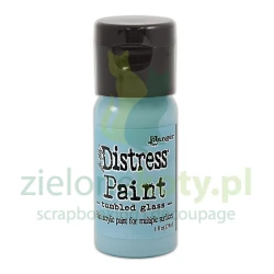 Farba akrylowa Ranger Tim Holtz Distress Flip Top Paint  Tumbled Glass  niebieska