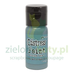 Farba akrylowa Ranger Tim Holtz Distress Flip Top Stormy Sky niebieska