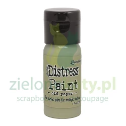 Farba akrylowa Ranger Tim Holtz Distress Flip Top Old Paper zielona