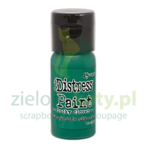Farba akrylowa Ranger Tim Holtz Distress Flip Top Lucky Clover zielona