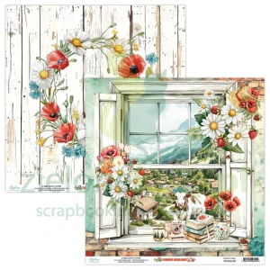 Papier do scrapbookingu 30x30 Mintay Summer Highlands 02