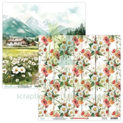 Papier do scrapbookingu 30x30 Mintay Summer Highlands 05 góry