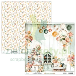 Papier do scrapbookingu 30x30 Mintay Family Stories 01